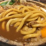 煮込うどん 山本屋本店 - バリ硬なうどん