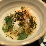 茶らく - シャケ茶つけ