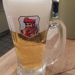 とん龍  - 生ビール400円がハッピーアワーで半額