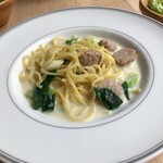 嵯峨野湯 - パスタはスープパスタ風