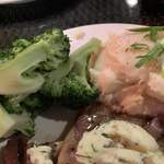 T.G.I. Friday's - マッシュポテトとブロッコリー多すぎ！＼(^o^)／