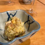 Yakitori Shiraku - ・お通し ポテトサラダ