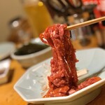 焼肉 肉どうし - 和牛ユッケ