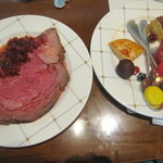 シリウス - ローストビーフとアペタイザー