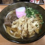 旦過うどん - 肉ごぼ天うどん