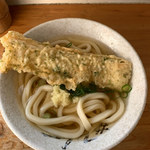 西端手打 上戸うどん - かけ＆白天