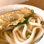 西端手打 上戸うどん - かけ＆白天