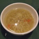 城北飯店 - 中華スープです。