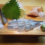 寿司・うなぎ 羽子吾 - さよりのお造り