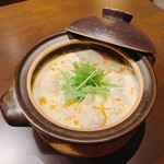 Yakitori Kafe Torigoya - 鶏団子濃厚豆乳鍋