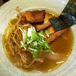 麺や 桜風 - バラ肉チャーシュー麺 塩(2019年12月1日)