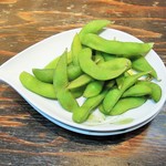 串かつ専門店 串安亭 - 枝豆(本日の一品)