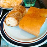 アマーク ド パラディ 寒梅館  - パン（バゲットとフォカッチャ）。ごはんも選べます。