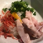 つけ麺一燈 - 雉と海老と貝の細つけ麺