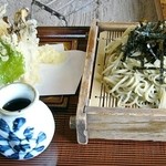 そば処 薬師 - 「天ざる」\1350です