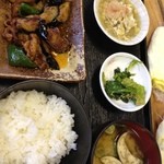 香蘭菜館 - 肉ナス定食