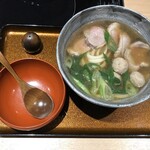 美々卯 - 鴨なんばうどん