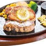 ステーキとハンバーグのさる～ん - 希少部位のヒレとこれまた希少なみすじのＷ希少コンビ！やわらかさに舌鼓。