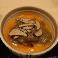 はらまさ - 蟹、フォアグラ、トリュフの茶碗蒸し