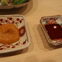 はらまさ - お造りのあん肝醤油