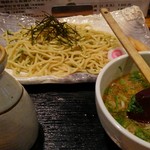 会津ラーメン 和 - 特製醤油青じそつけ麺