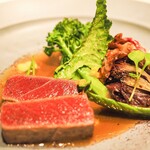 ベージュ アラン・デュカス 東京 - 