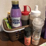 なかうらわ食堂 - 卓上調味料