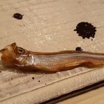 くりや - 17.本柳葉魚の幼魚焼き(雄雌の判別も出来ないレベルだそうです)