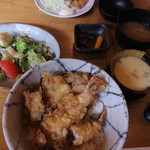 Ishokuya Shimizu - 天丼セット　￥１，０８０