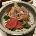 Sumibi To Sakana Densuke - 根菜サラダ