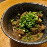 天史朗鮨 - イカゲソのゴロワタ炒め