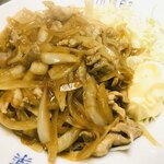 幸楽 - 生姜焼き定食８００円のメイン