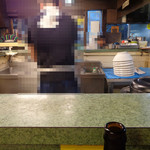 ラーメン二郎 - 流し側