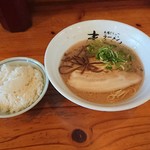 mantokura-men - ラーメンライス　550円＋120円