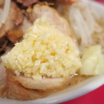 ラーメン二郎 - ニンニク多め