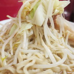 ラーメン二郎 - ヤサイ（そのまま）