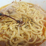 ラーメン二郎 - 赤酢投入～♪