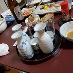 民宿 鈴せい - たまらずぬる燗にシフトです！( ﾟДﾟ)ｳﾏｰ