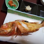 民宿 鈴せい - 本日のスペシャルきんきの塩焼き　旨かった❗