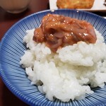 民宿 鈴せい - 塩辛をオンザ・ライス