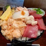 マグロダイニング 蒼 - 海鮮丼ランチ(大)