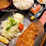 季節膳　ふく田 - 料理写真:国産豚ロースカツ定食