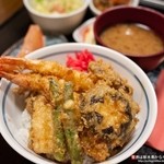 季節膳　ふく田 - 天丼(800円)