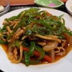 東平軒 - 青椒肉絲定食‼️