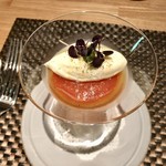 ARMONICO - 完熟トマトのジュレとモッツァレラチーズのムース　