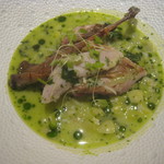 ラチュレ - 蝦夷雷鳥　しらすソース