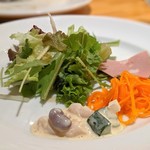 trattoria l'mante izumi - 前菜（パスタランチ）