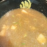 つけ麺無心 - つけ汁アップ