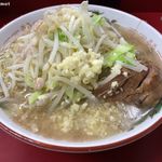 ラーメン二郎 - 再訪問 2019/012 小ブタ 「ニンニクアブラ」(880円)