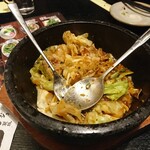 くいもの屋わん - 石焼ホルモン@絶品